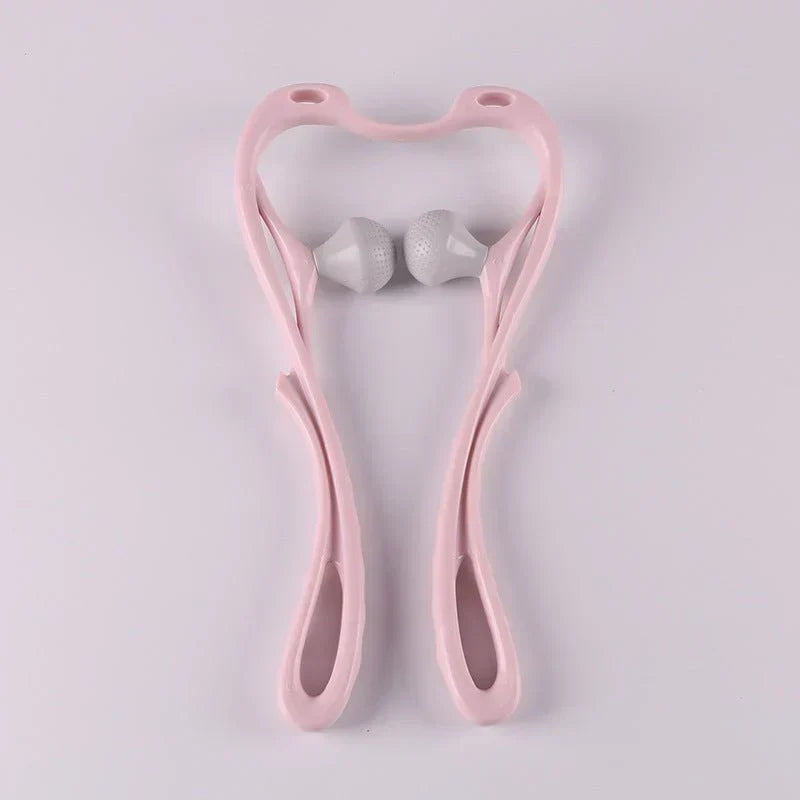 High Quality Multi-function Manual Relaxed Cervical Massager Pressure Relieve Double Ball Pressing Meridian Massager